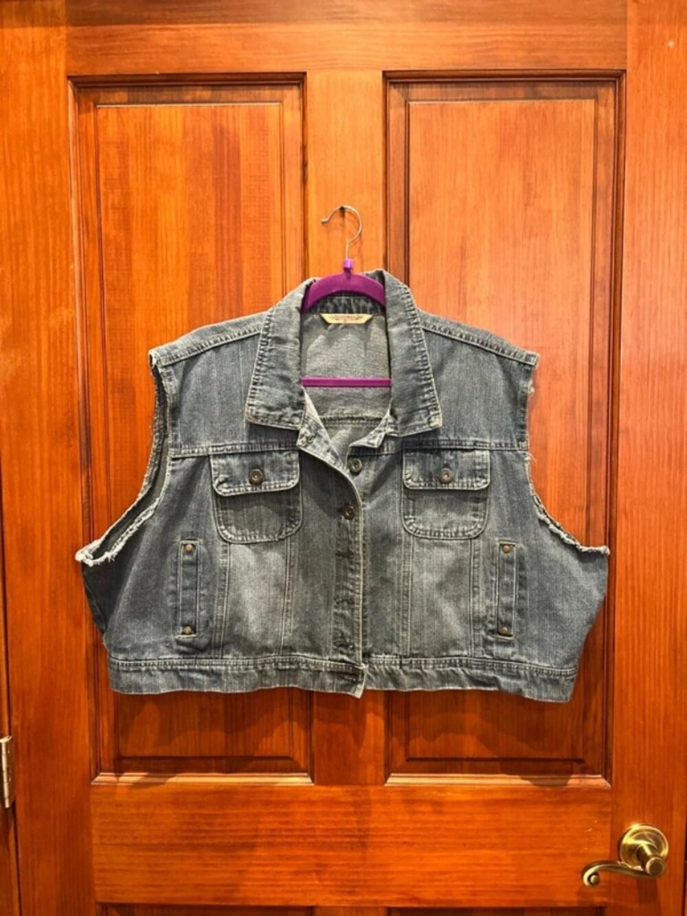 Highway Jeans denim vest women’s Sz 3X